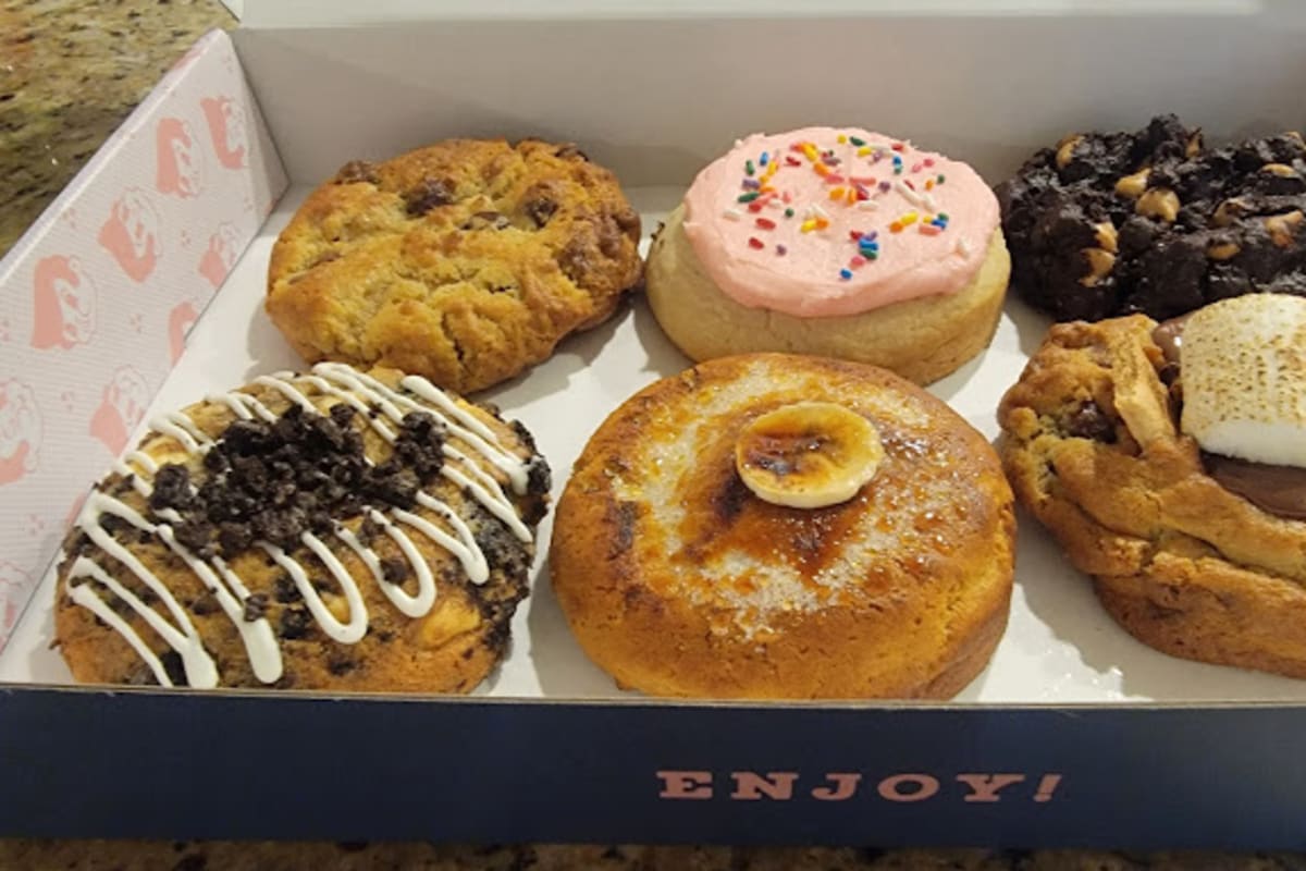 Pudgy's Fine Cookies Delivery Menu Order Online 1010 N Shepherd Dr