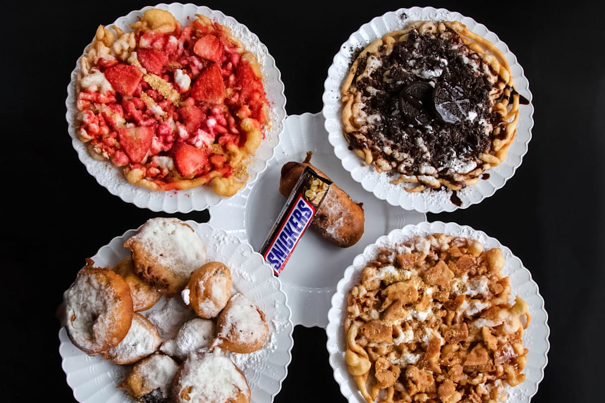 DizAZid Taste Funnel Cake Delivery Menu Order Online 6000 Liberty