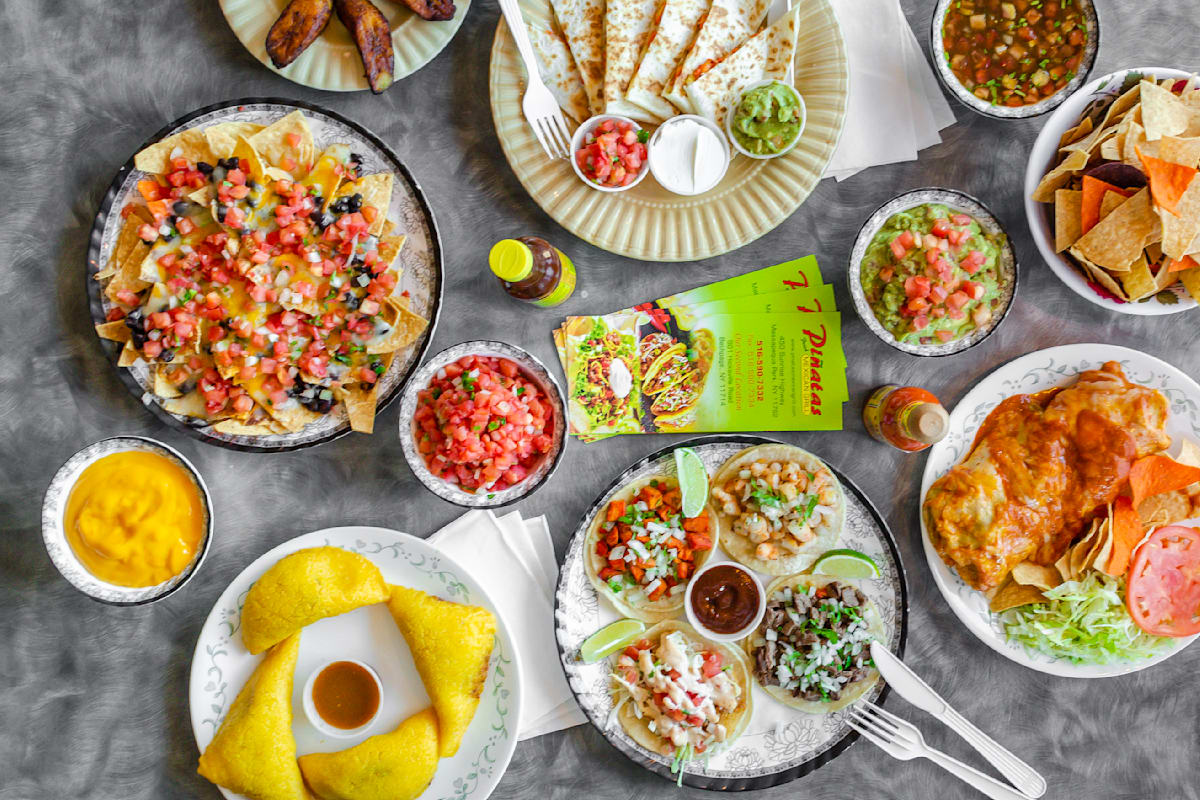 Pinatas Mexican Grill Delivery Menu Order Online 601 Hicksville Rd