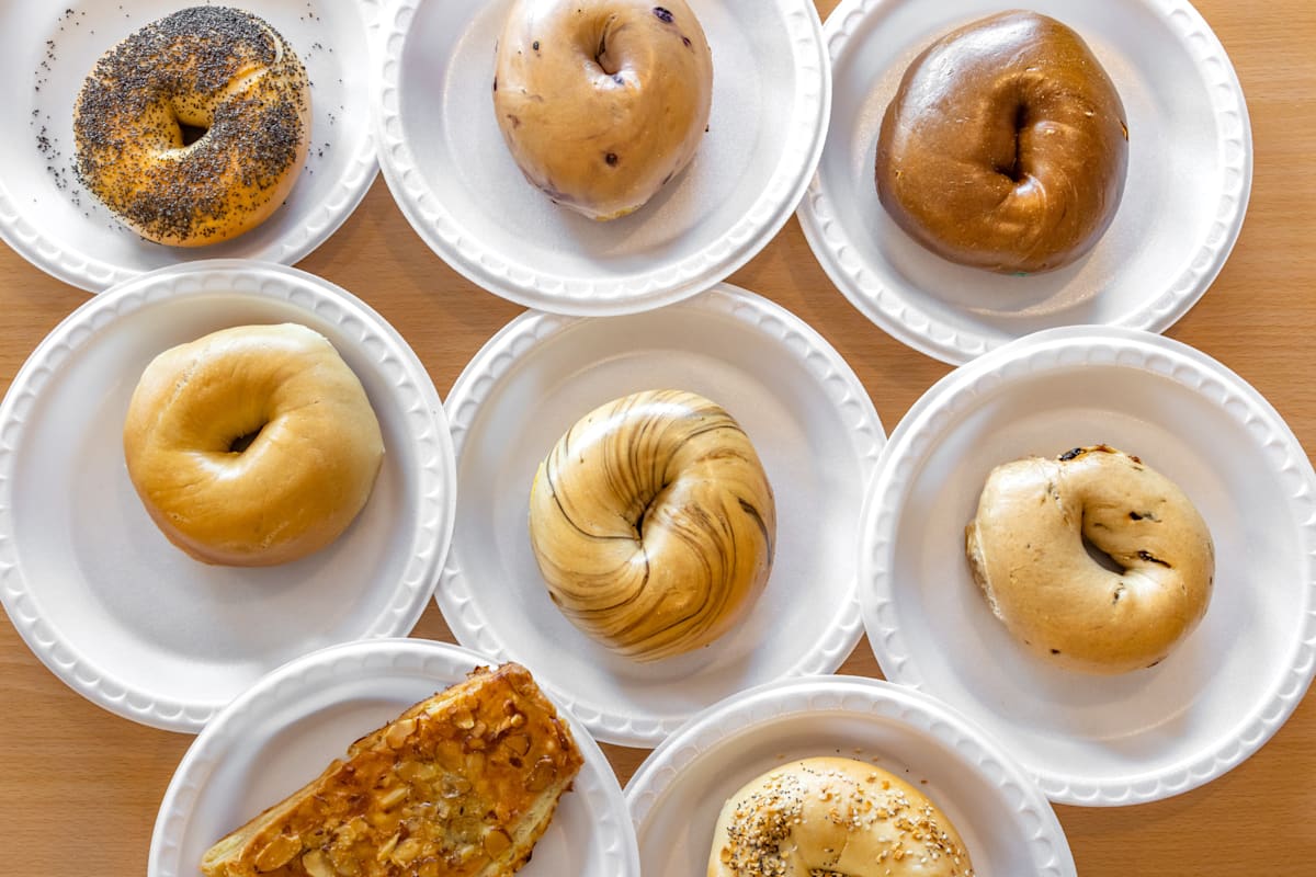 Euro Bagel Delivery Menu Order Online 2199 Milford Rd East