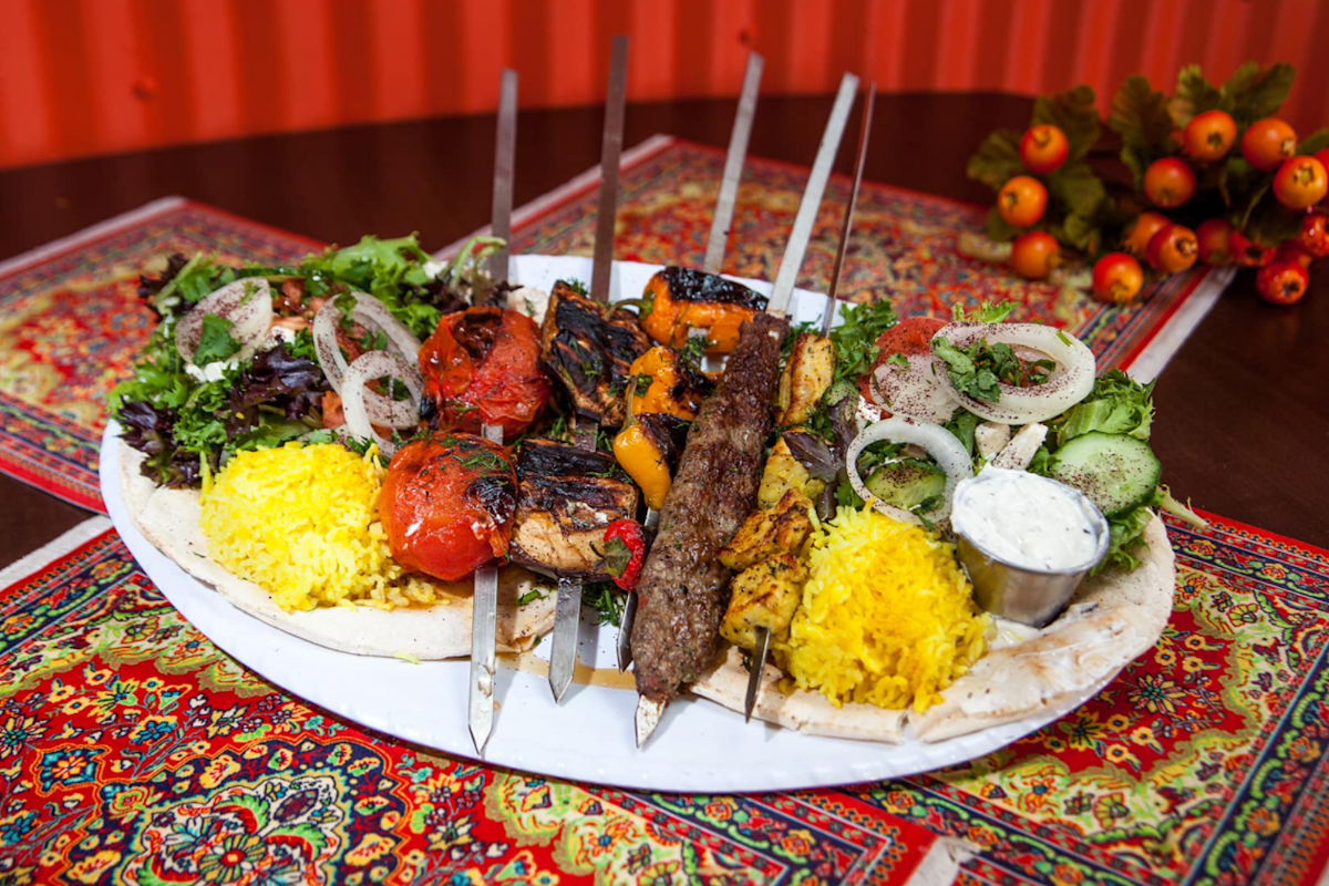Caspian Grill Delivery Menu Order Online 707 S Gammon Rd
