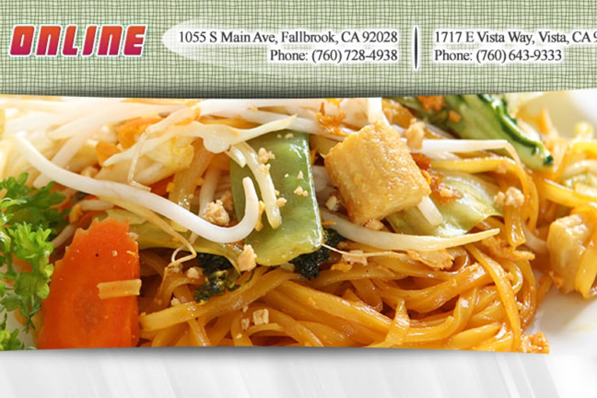 Thai Thai Restaurant Delivery Menu Order Online 1055 S Main Ave