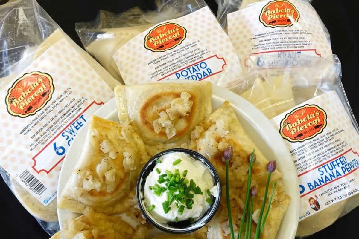Babcia's Pierogi Delivery Menu Order Online 999 Broadway Buffalo