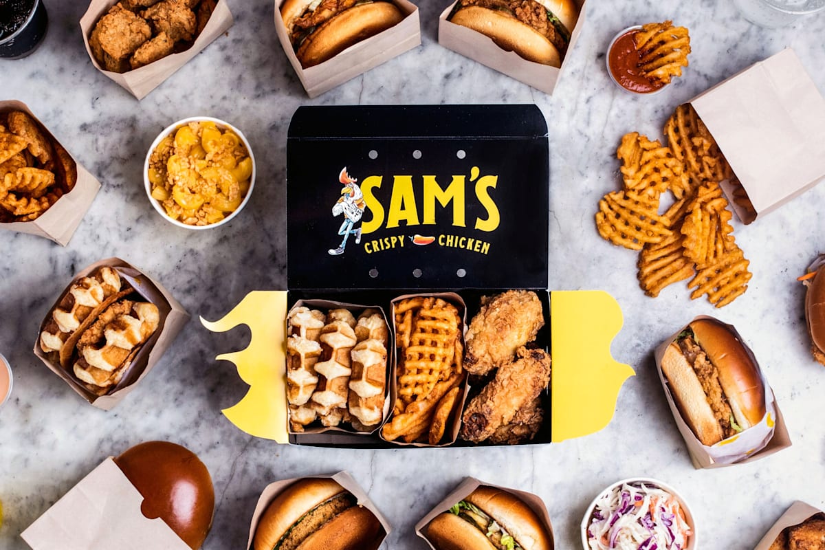 Sam's Crispy Chicken Delivery Menu | Order Online | 615 N Western Ave ...