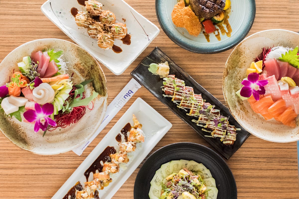 Blu fish outlet sushi