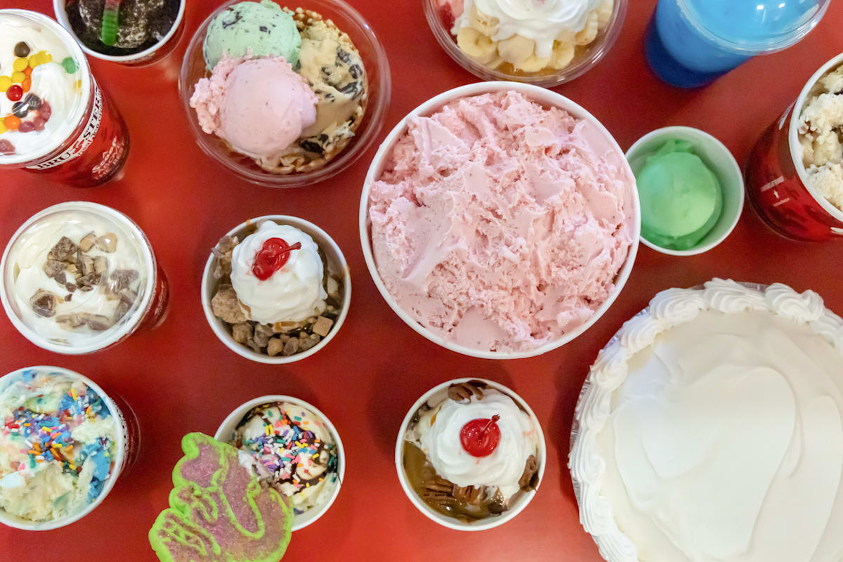 Bruster's Real Ice Cream 405 Delivery Menu Order Online 10570 Foothill Blvd Rancho Cucamonga