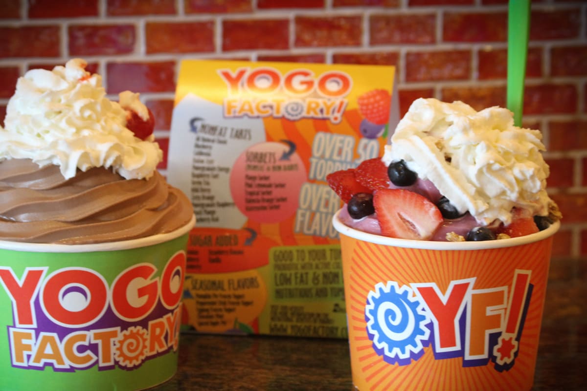 Yogo cheap frozen yogurt