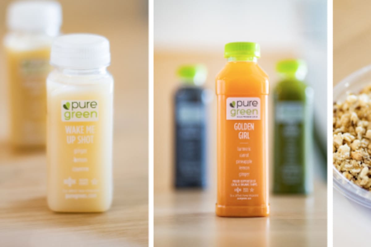 Pure Green Juice and Smoothies Langhorne, PA Restaurant Menu