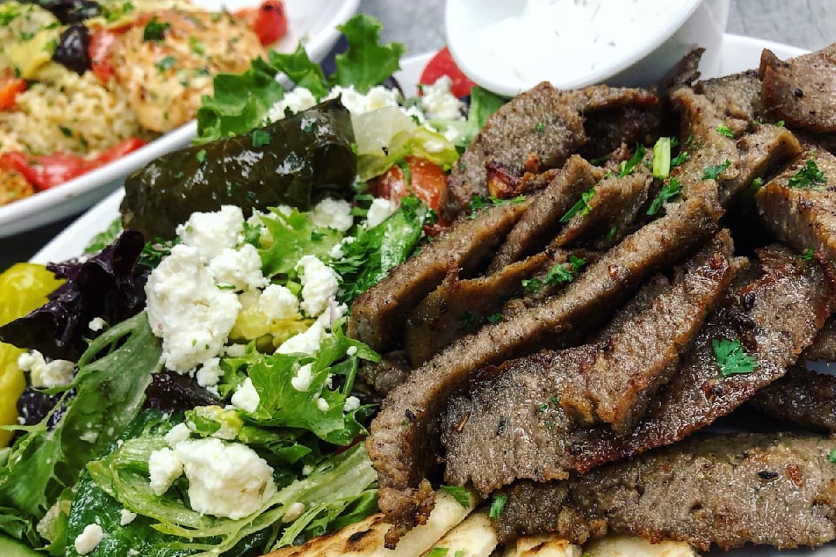 Santorini Greek Grill Delivery Menu Order Online 7810 W Eldorado