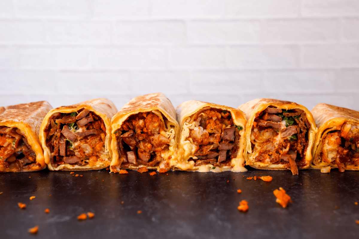 The One Breakfast Burrito Delivery Menu Order Online 1454 86th St