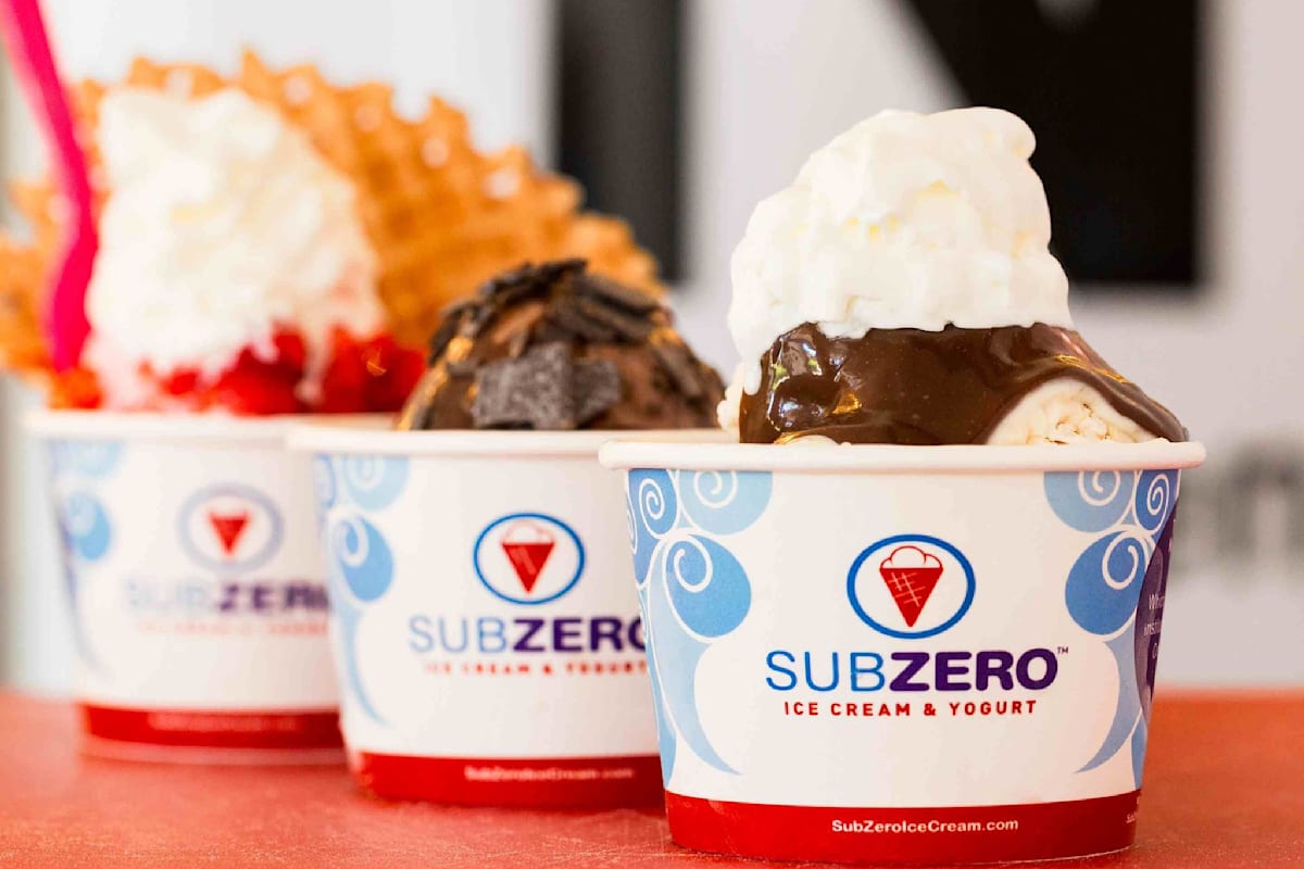 Subzero Nitrogen Ice Cream Atlanta, GA Restaurant Menu + Delivery