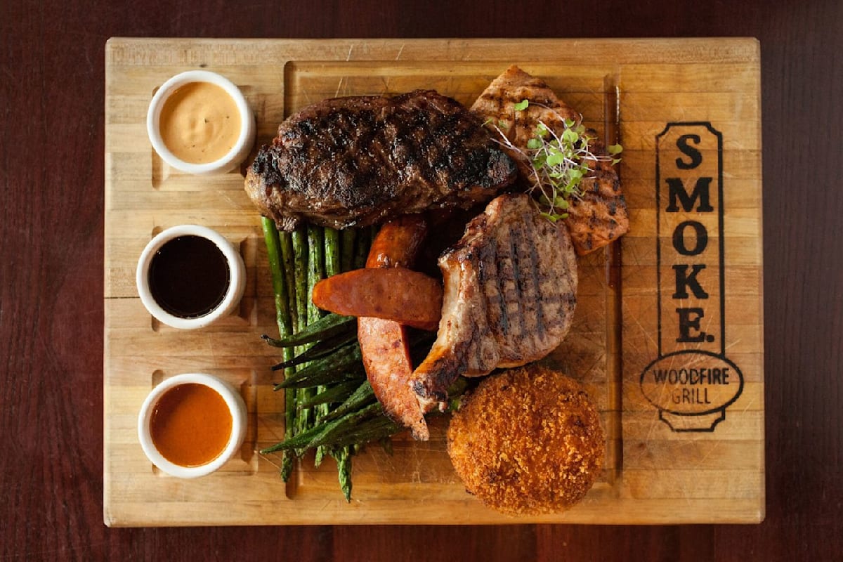 SMOKE. Woodfire Grill Tulsa Delivery Menu Order Online 1542 E