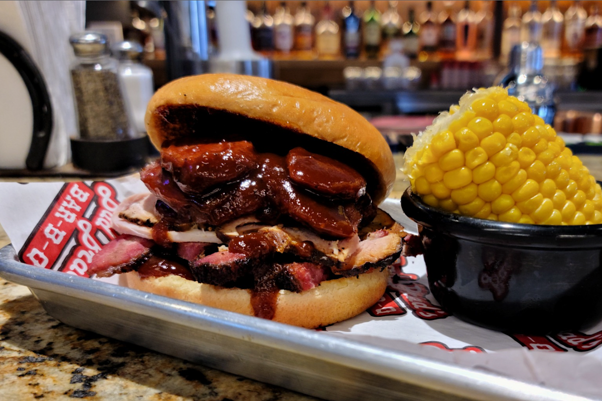 Bad Brad's BarBQ Delivery Menu Order Online 5302 W 6th Ave