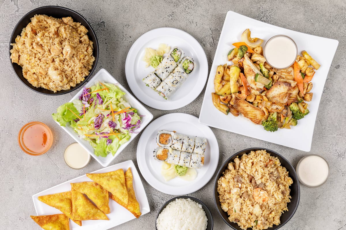 Volcano Steak & Sushi Delivery Menu Order Online 1720 Mars Hill Rd