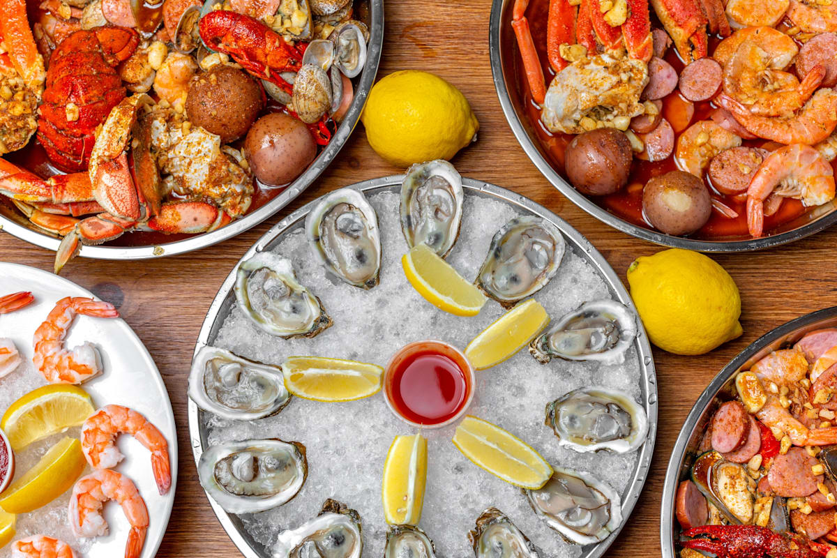 Juicy Bucket Seafood and Bar Delivery Menu Order Online 322 Town Ctr Blvd Stafford Grubhub