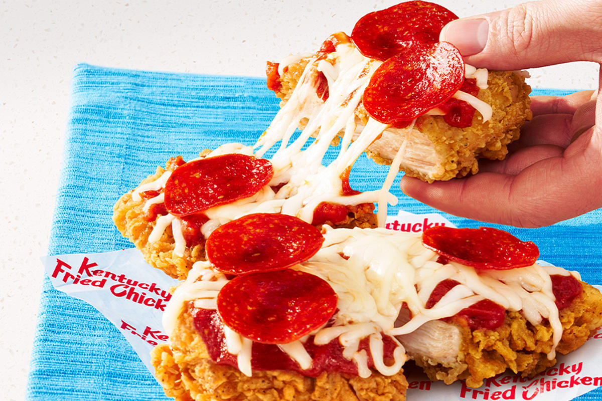 Kfc on sale menu 2020