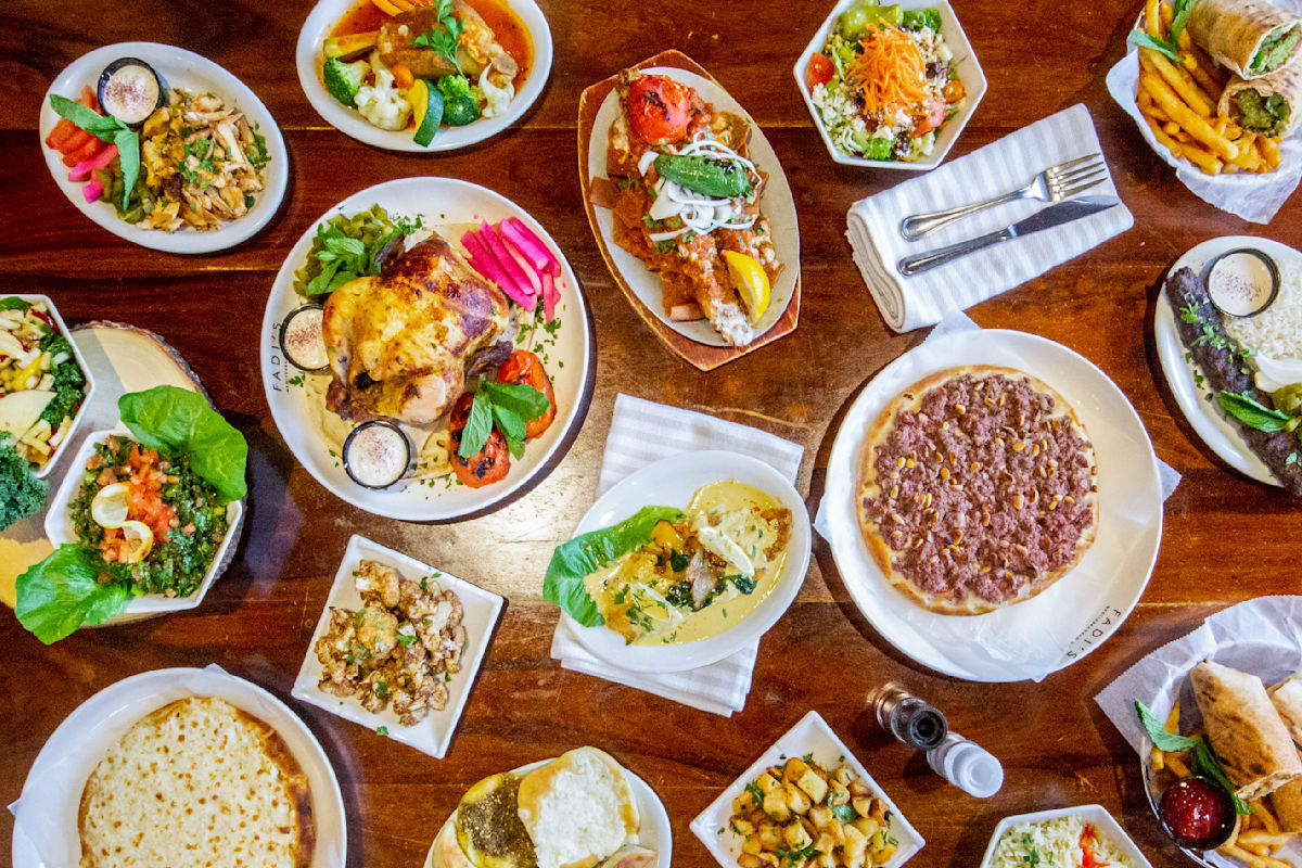 Fadi's menu sale
