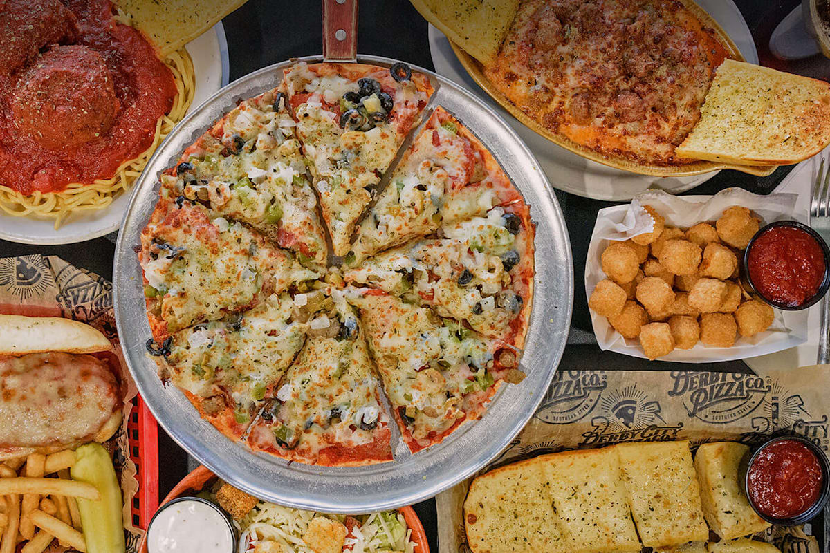 Derby deals city pizza