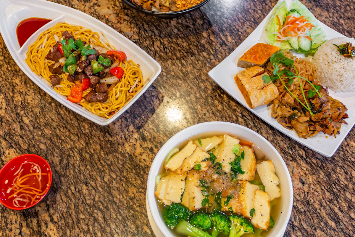 Pho King Noodles and Krill Delivery Menu Order Online 1945 N Campus