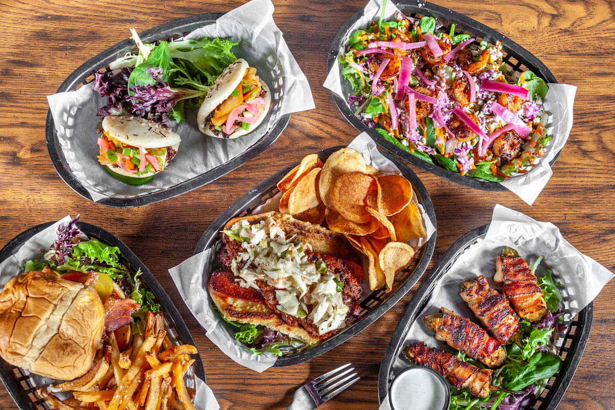 Bang Back Pinball Lounge Delivery Menu Order Online 741 Saluda Ave