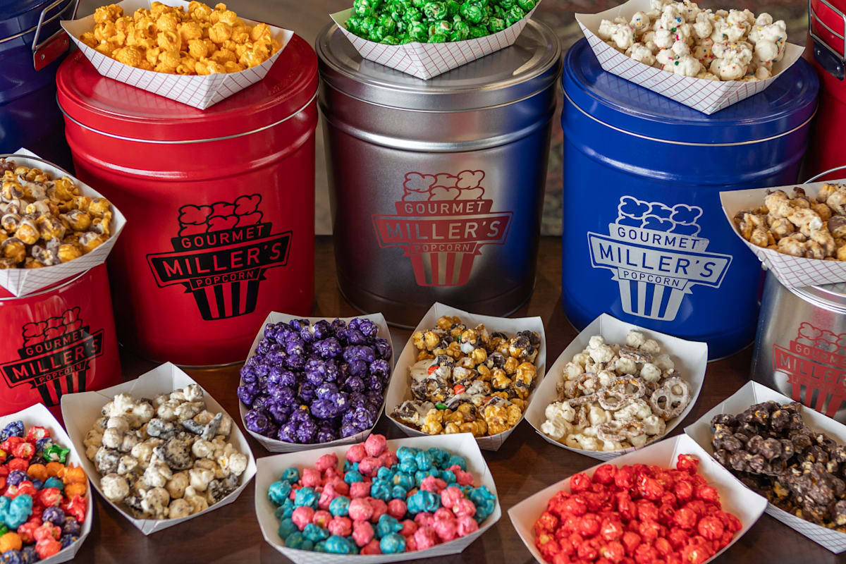 Miller's Gourmet Popcorn Delivery Menu Order Online 1901 NW Hwy 7