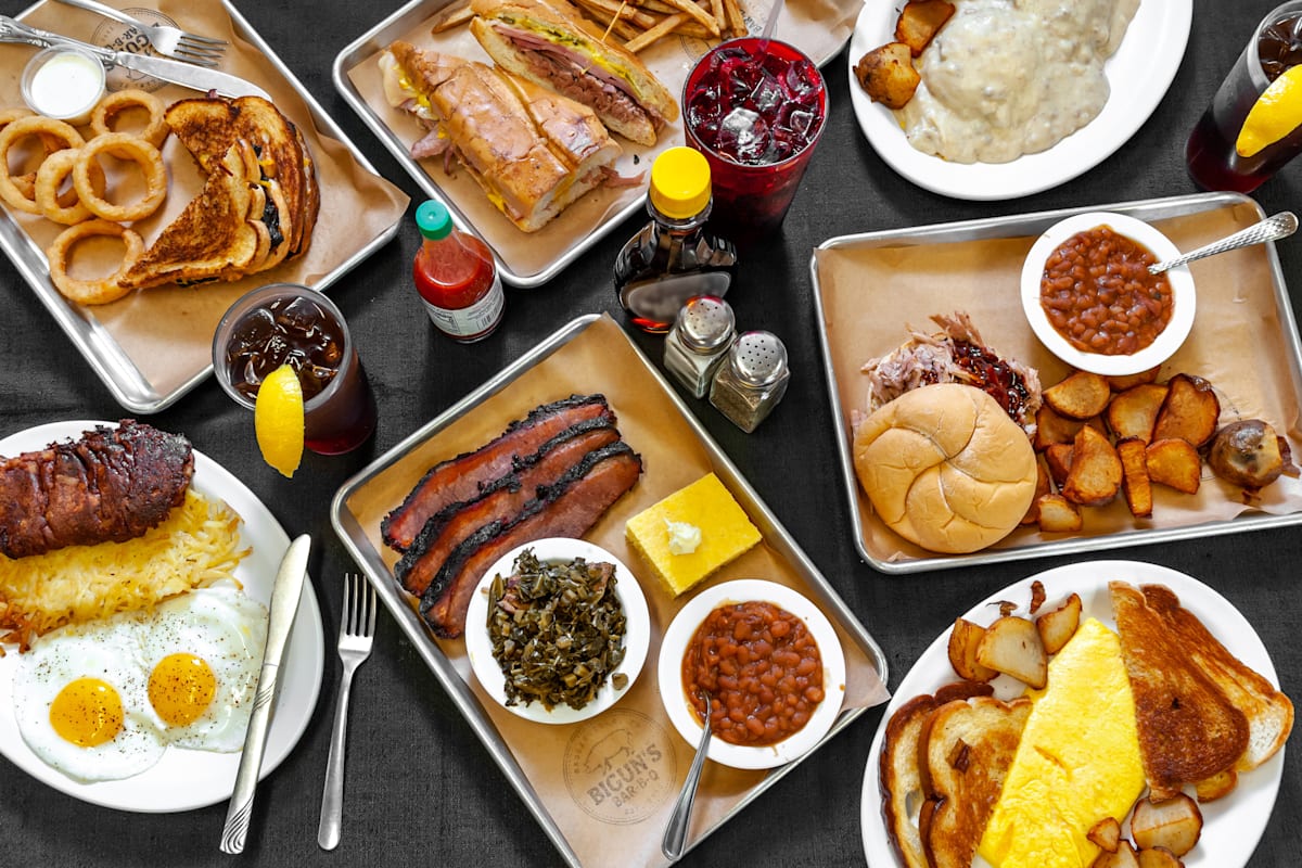 Bigun's BarBQue Delivery Menu Order Online 7280 Sunshine Grove Rd