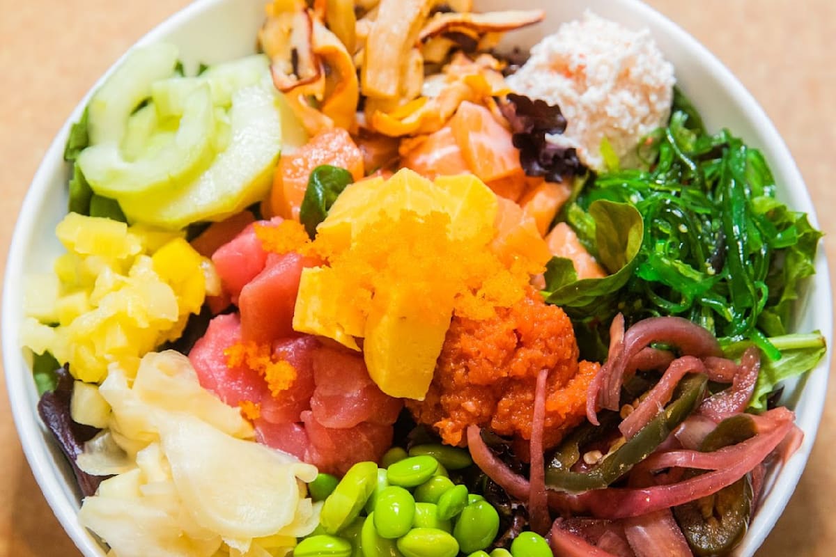 Jimmy's Poke and Sushi Burrito 2 Delivery Menu Order Online 1155 S