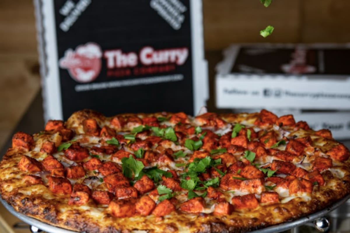 The Curry Pizza Company Delivery Menu Order Online 630 S Grand Ave