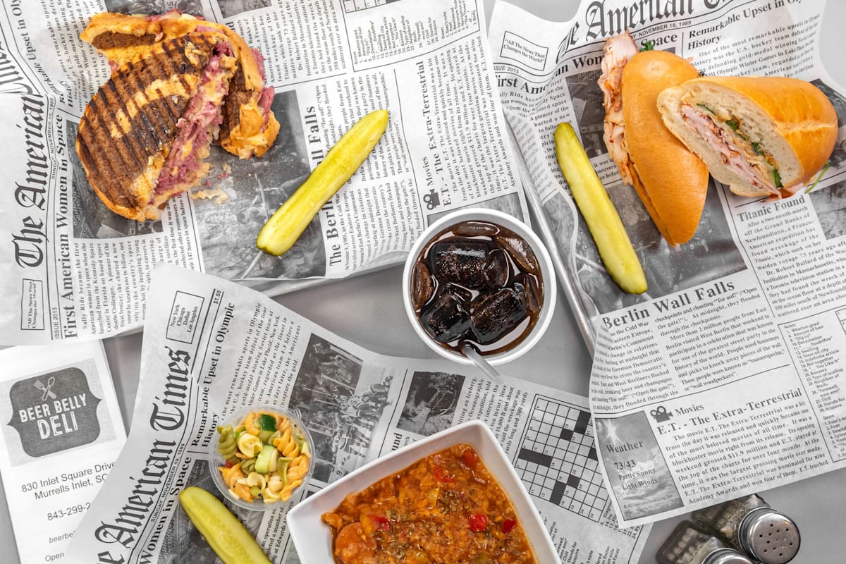 Beer Belly Deli Delivery Menu Order Online 830 Inlet Square Dr Murrells Inlet Grubhub