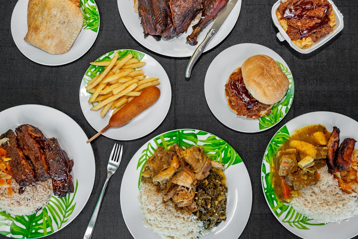 Jamaican Jerk Hut & Island Scoops Delivery Menu Order Online 2468 U