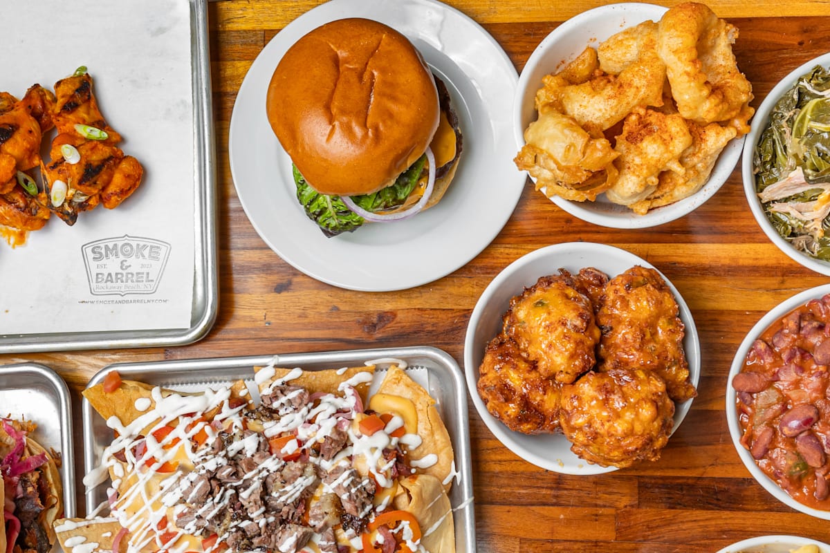 Smoke & Barrel Delivery Menu Order Online 9720 Rockaway Beach Blvd