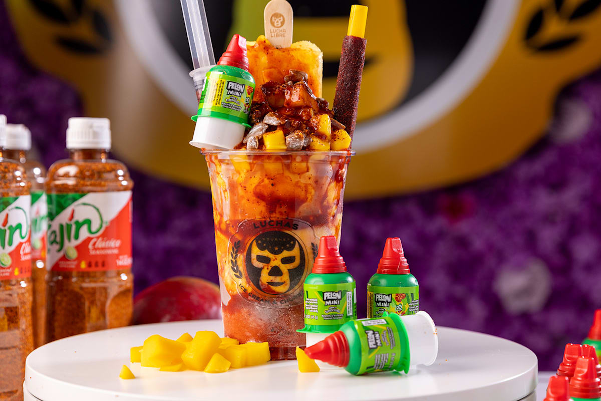 Lucha Libre Ice Cream Greensboro, NC Restaurant Menu + Delivery