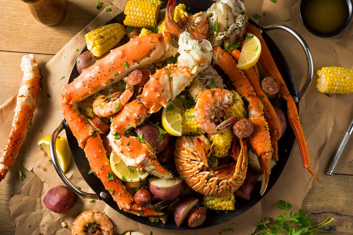 Red Crab Juicy Seafood Garland, TX Restaurant Menu + Delivery