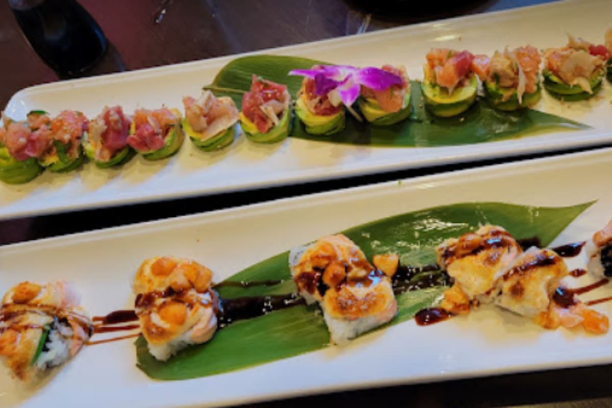 Tabu top sushi menu