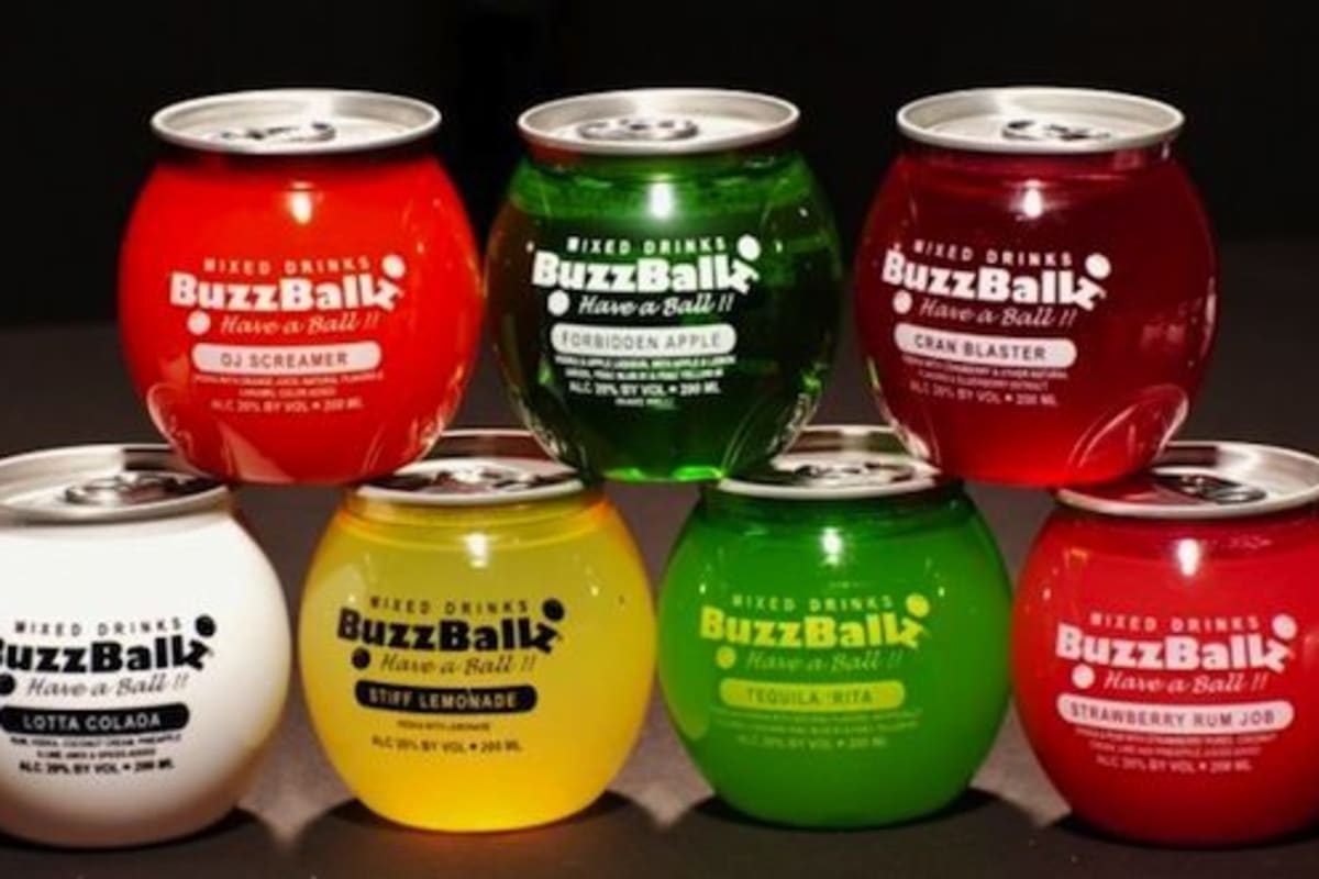 Buzzballz Mixed Drinks - Strawberry 'Rita (6.5oz can)