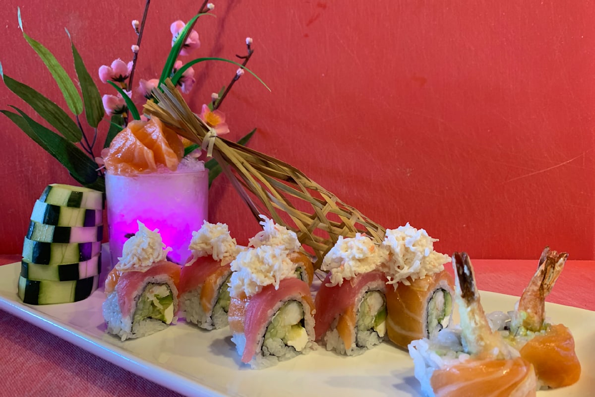 Rotary sushi Delivery Menu Order Online 10506 W Fairview Ave Boise