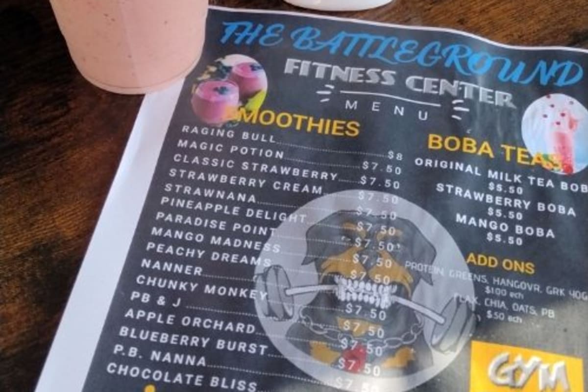 The Battleground Smoothie Shop Delivery Menu Order Online 633