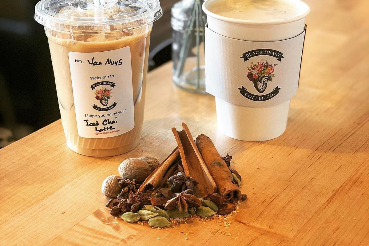 BLACK HEART COFFEE CO Delivery Menu Order Online 7135 Balboa Blvd