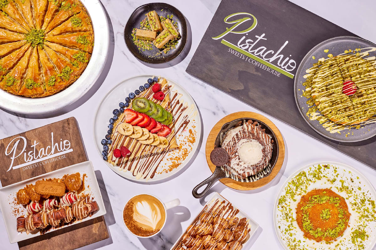 Pistachio Sweets Coffeehouse Delivery Menu Order Online 7915 W Golf
