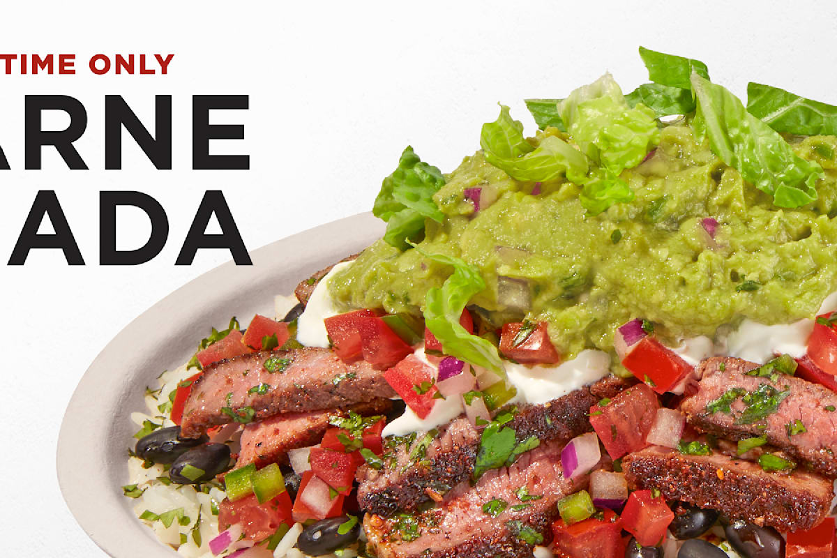 Chipotle Delivery Menu Order Online 18951 Brookhurst St