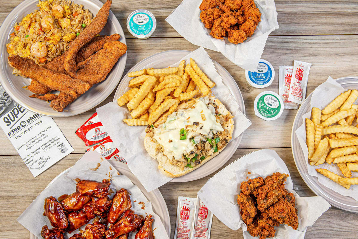 Super Wings and Philly Delivery Menu Order Online 3035 Centerville Hwy 14 Snellville Grubhub