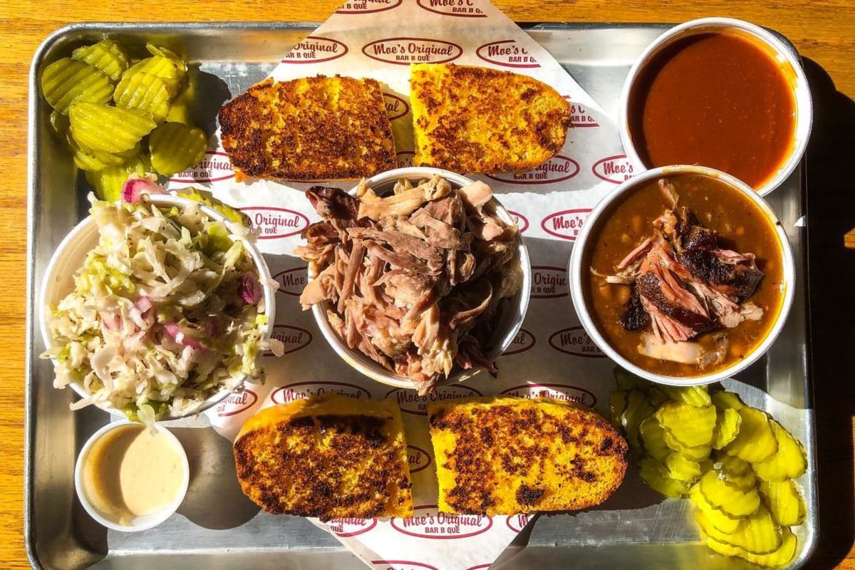Moe's barbecue sales