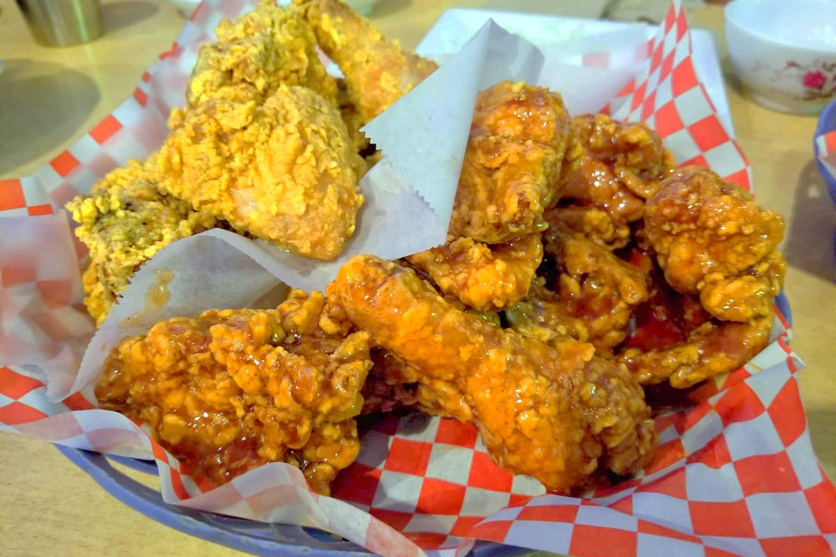 KPOP Rice Flour Chicken Delivery Menu Order Online 2895 W Lincoln