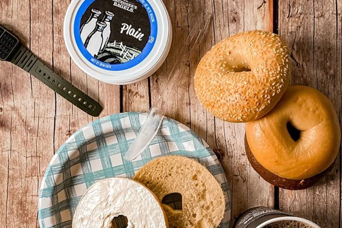 Brueggers Bagels Delivery Menu Order Online 263 Boston Post Rd