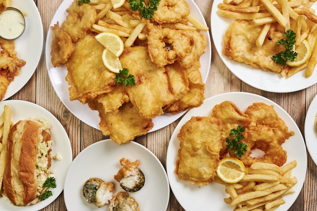 H. Salt Fish & Chips Delivery Menu Order Online 4795 Vineland Ave