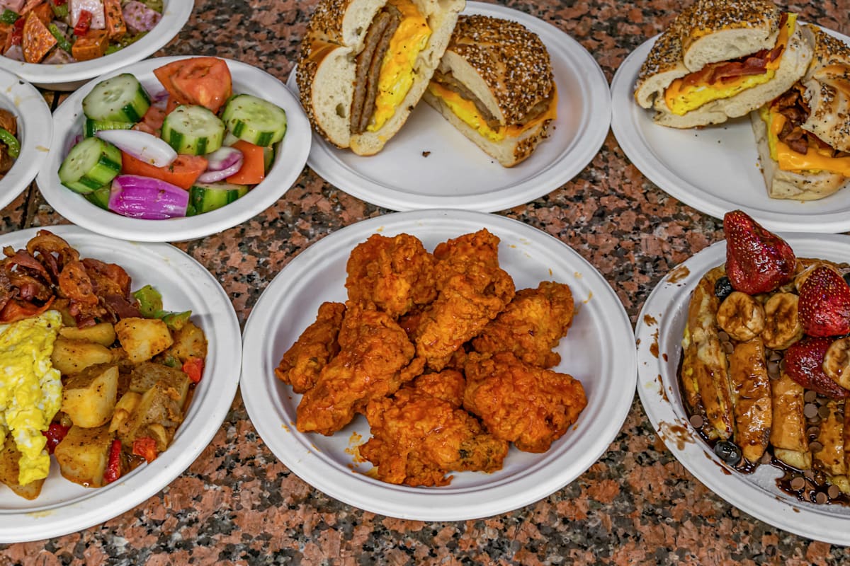 Oakwood Bagels Delivery Menu Order Online 101 Guyon Ave Staten