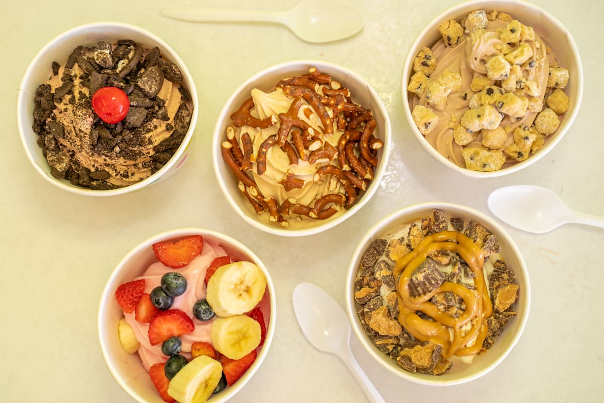 Just a Dream Frozen Yogurt Delivery Menu Order Online 289 Town