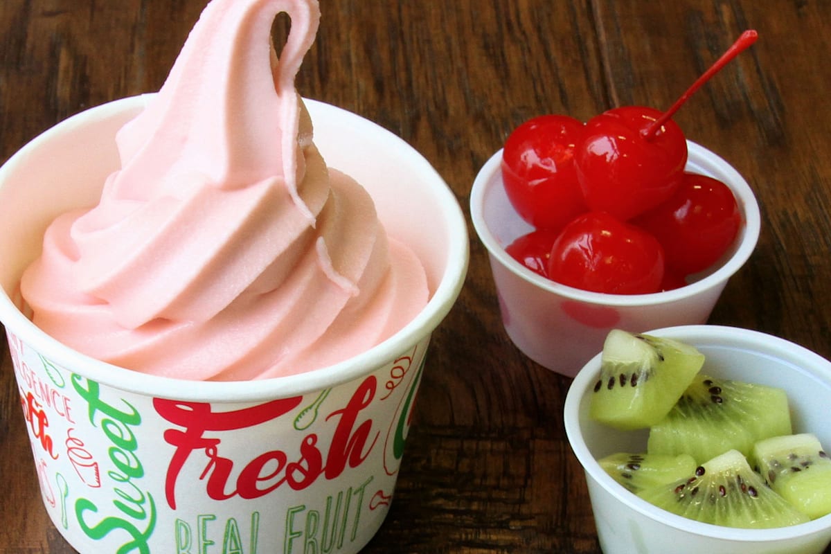 Cherry Berry Frozen Yogurt