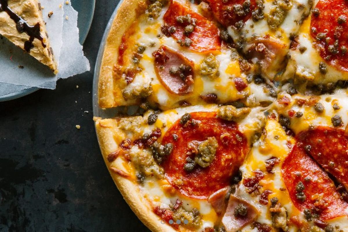Pie five menu sales
