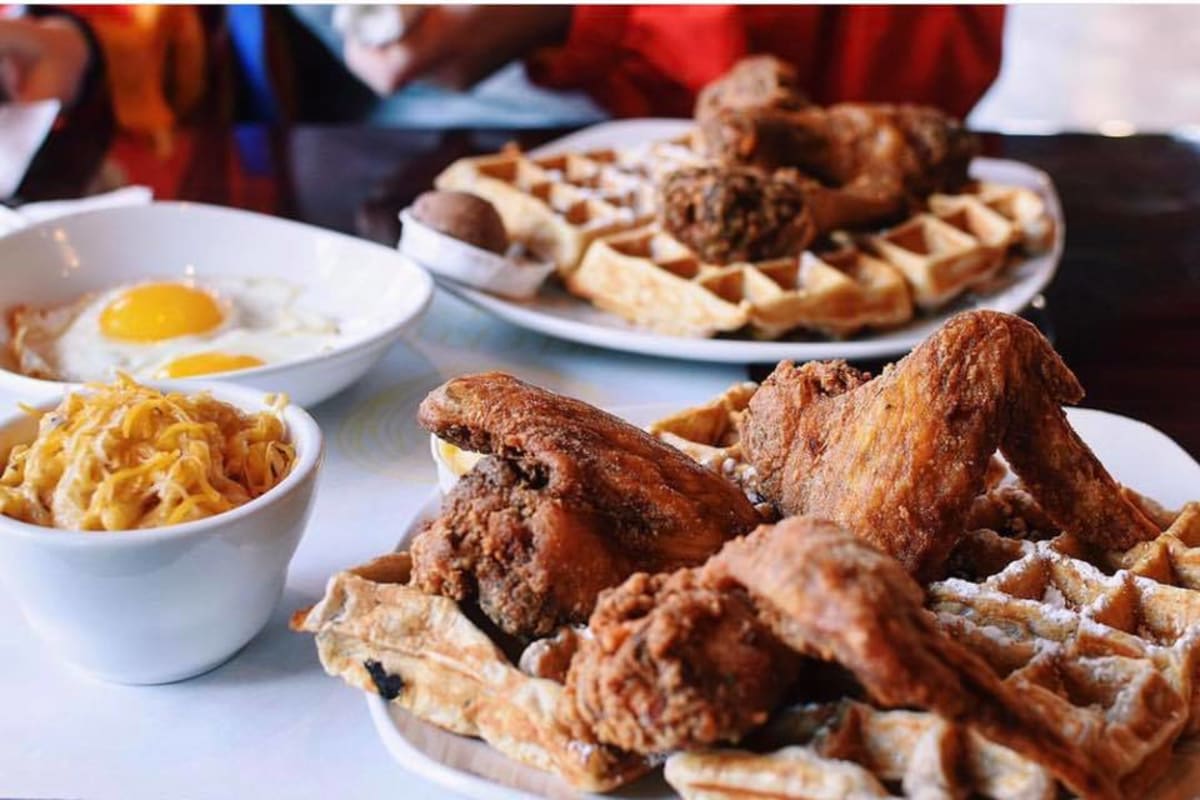 Dame's Chicken and Waffles Delivery Menu Order Online 530 Foster St